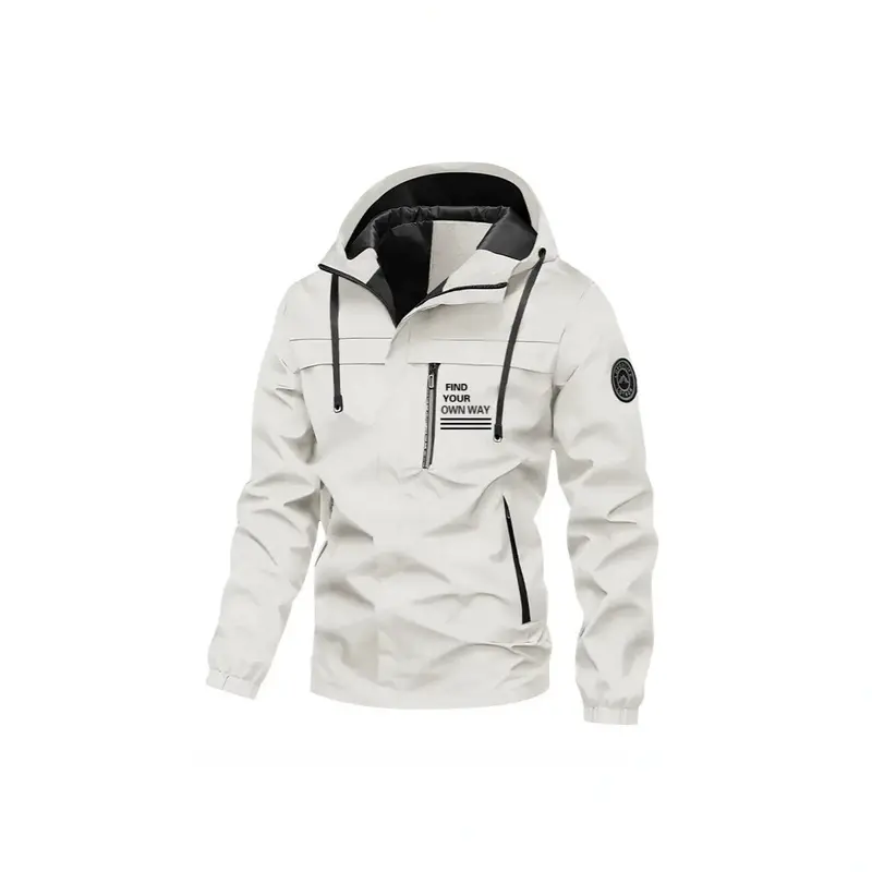 Herren Funktionsjacke mit hohem Kragen Drune