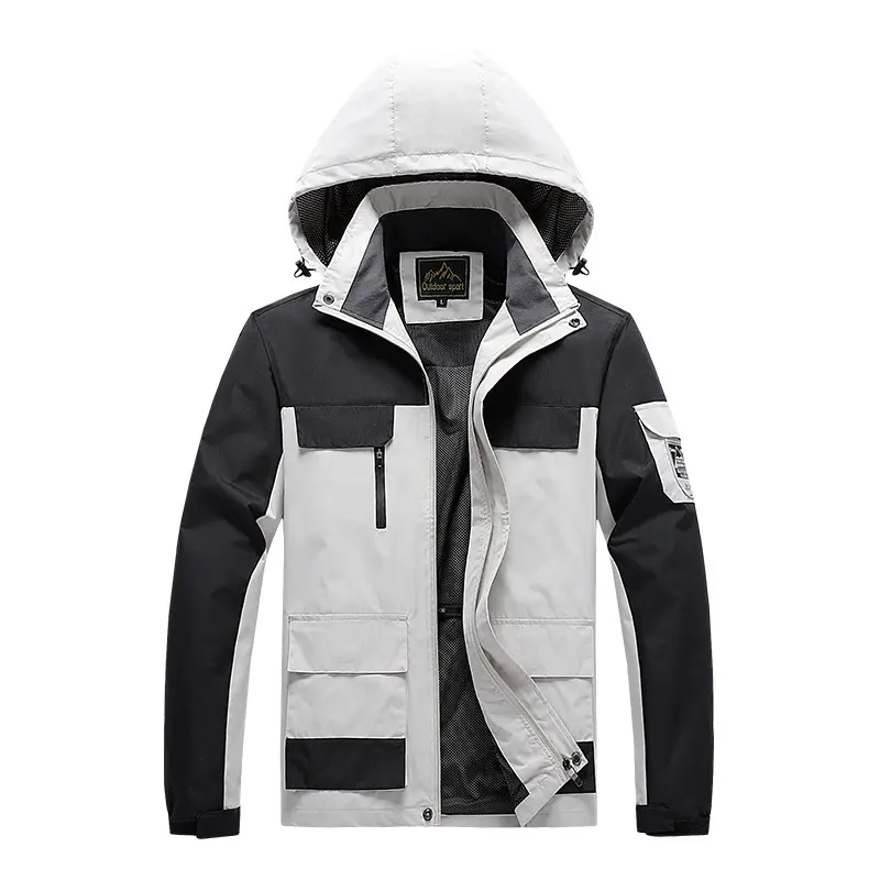 Herren Funktionsjacke mit praktischer Kapuze Drune 1787797310