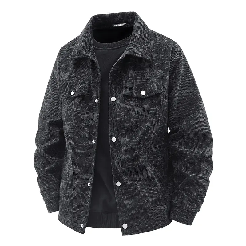 Herren Gemusterte Baumwolljacke Drune