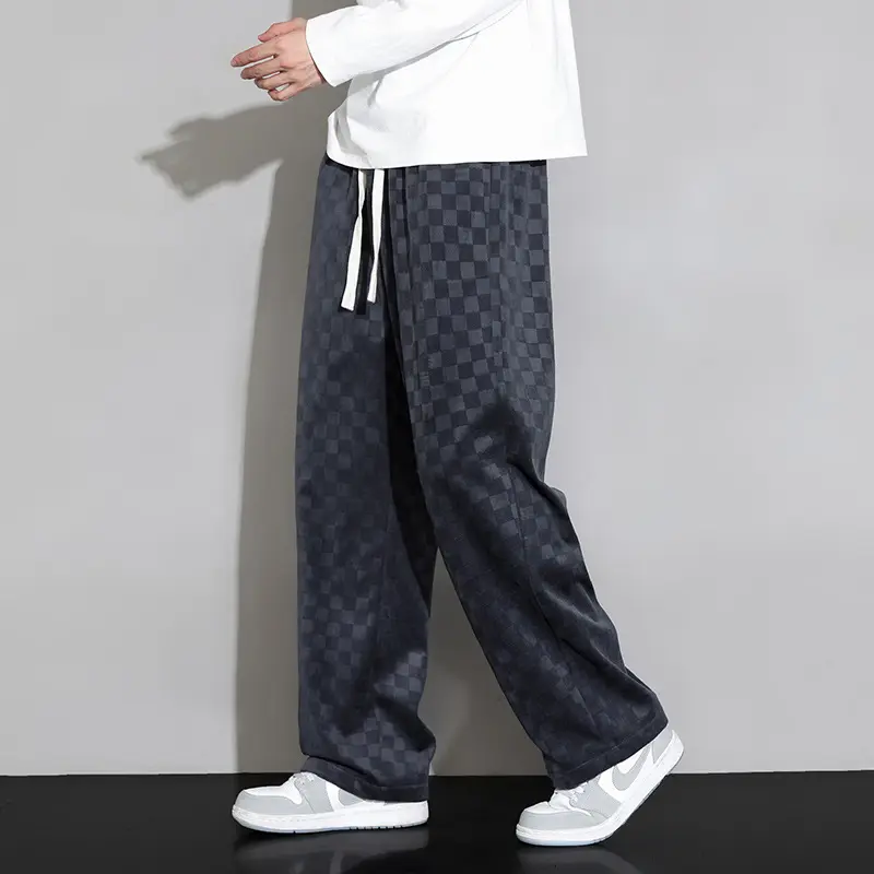 Herren Gemusterte Freizeithose