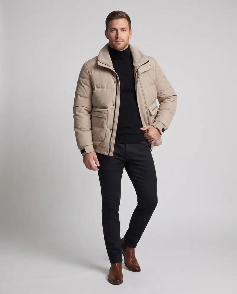 Herren isolierte Freizeitjacke Drune