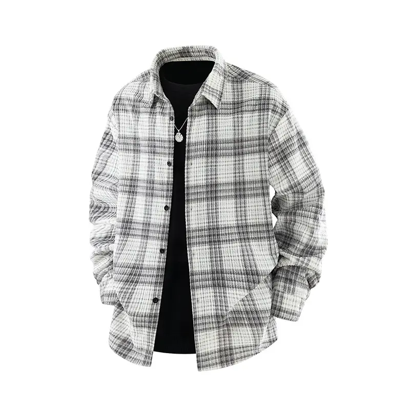Herren Karierte Flanell Hemd