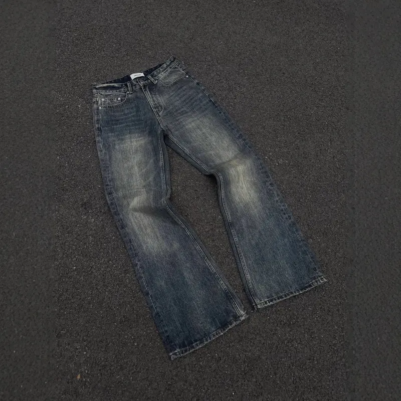 Herren Klassische Denim-Jeans im Vintage-Stil Drune