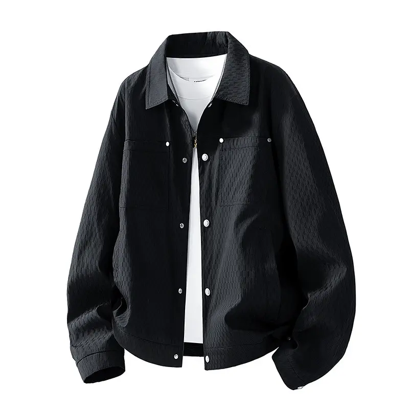 Herren Lässige Hemdjacke Drune