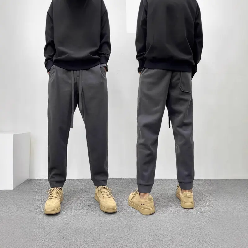 Herren Lässige Sweatpants mit elastischem Bund Drune