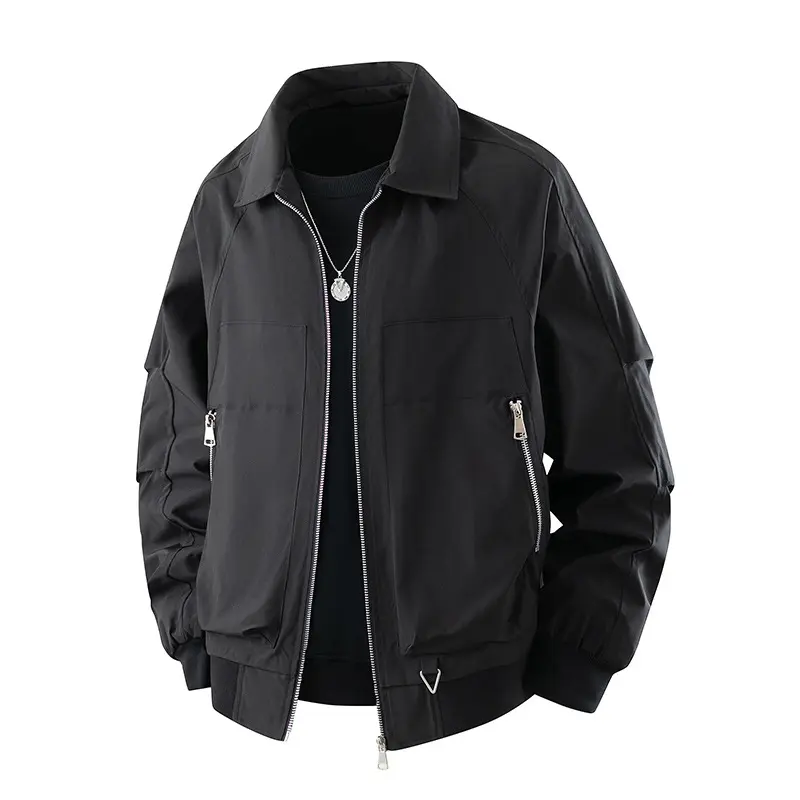 Herren lässige und stylische Bomberjacke