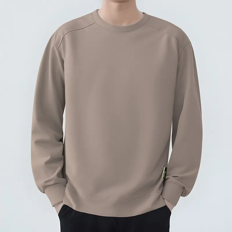Herren Lässiges Oversize-Sweatshirt mit Raglanärmeln und angerauter Innenlage Drune