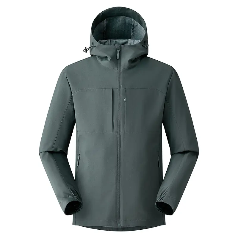 Herren Leichte Allround‑Softshelljacke mit thermoregulierender Membran, ergonomischem Schnitt & verdeckter Brusttasche Drune