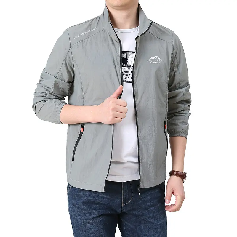 Herren Leichte Funktionsjacke mit hohem Kragen Drune 1787797283