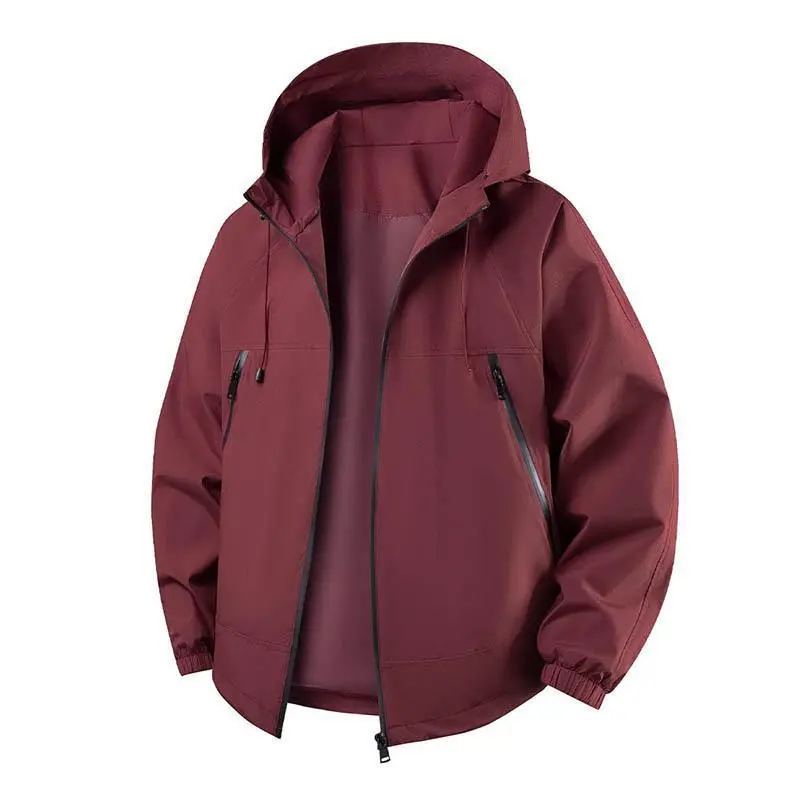 Herren Leichte Outdoorjacke mit verstellbarer Kapuze Drune