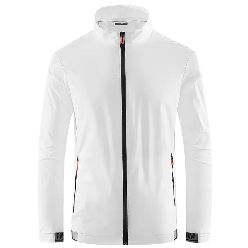 Herren Leichte Performance‑Windjacke mit hochschließendem Stehkragen Drune