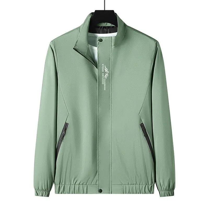 Herren Leichte Sportjacke mit hohem Kragen Drune