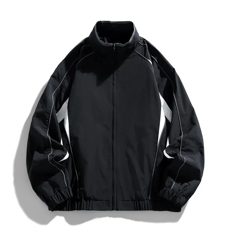 Herren Leichte Sportjacke mit Stehkragen Drune
