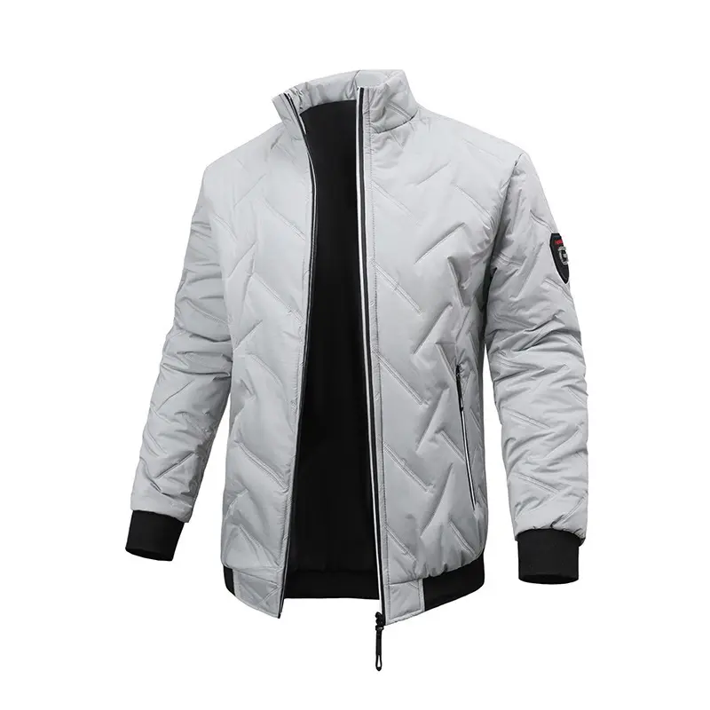 Herren Leichte Steppjacke mit hohem Kragen und praktischem Reißverschluss Drune