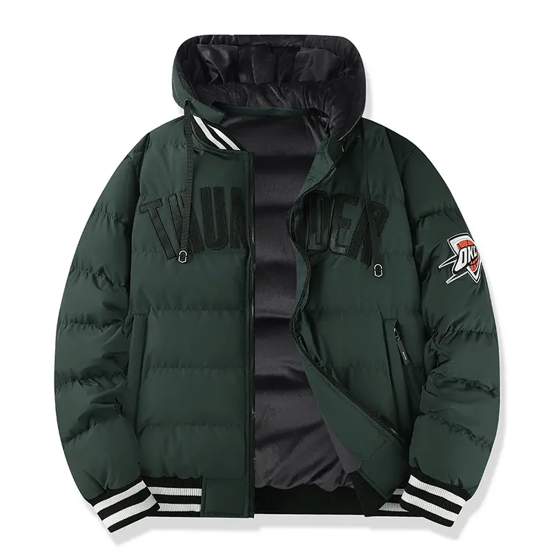 Herren Leichte Steppjacke mit hohen Kragen und praktischen Taschen Drune