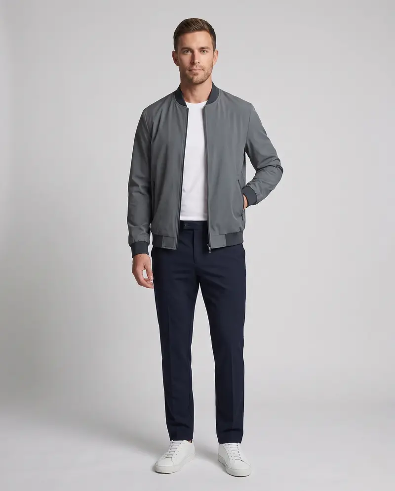 Herren Leichte Übergangsjacke mit praktischen Taschen Drune 1787797912