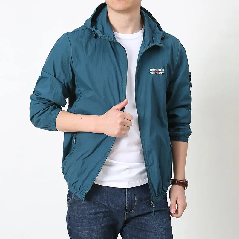 Herren Leichte und atmungsaktive Outdoorjacke Drune