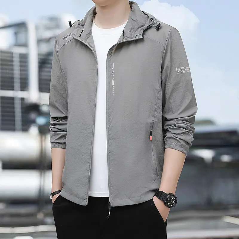 Herren Leichte wasserabweisende Outdoorjacke Drune
