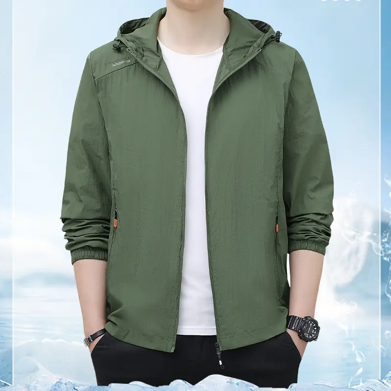Herren Leichte Windjacke Drune