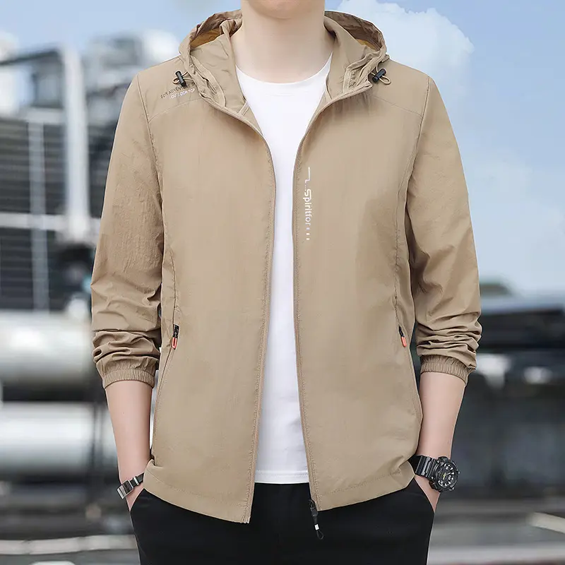 Herren Leichte Windjacke Drune