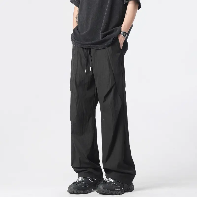 Herren Locker geschnittene Freizeit-Hose Drune