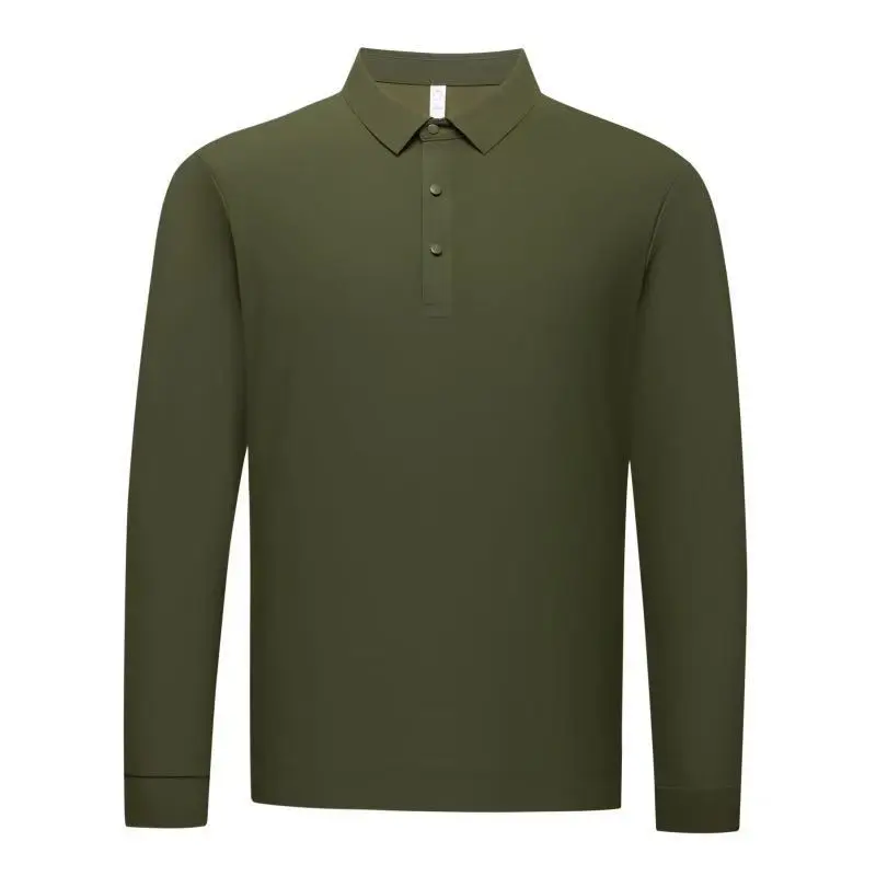 Herren Longsleeve Poloshirt Drune