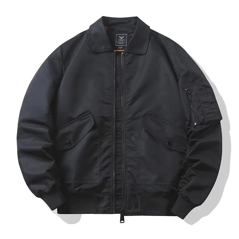 Herren Modische Bomberjacke mit vielen praktischen Taschen Drune