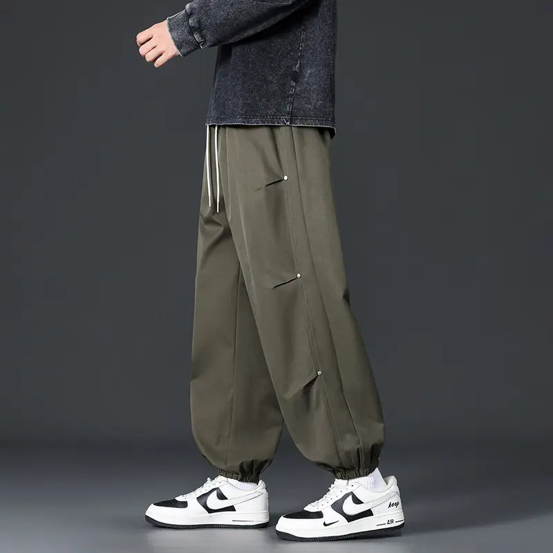 Herren Modische Cargo-Hose mit elastischem Bund