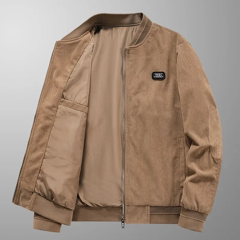 Herren Modische Cordjacke mit komfortablem Innenfutter Drune