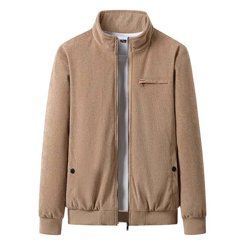 Herren Modische Cordjacke mit weichem Innenfutter Drune