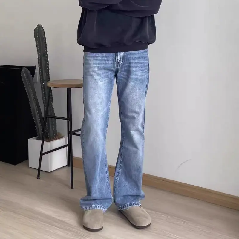 Herren Modische Flared Jeans Drune