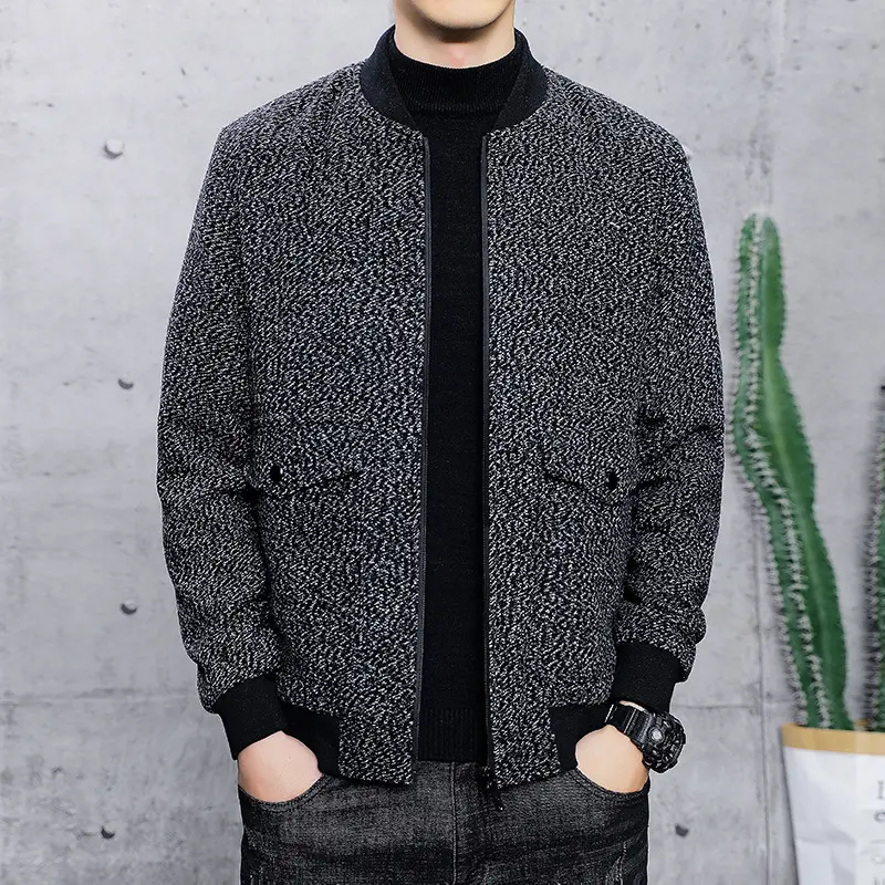 Herren Modische Harringtonjacke Drune