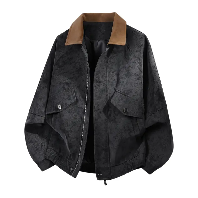 Herren Modische Outdoor-Jacke mit großen Taschen Drune