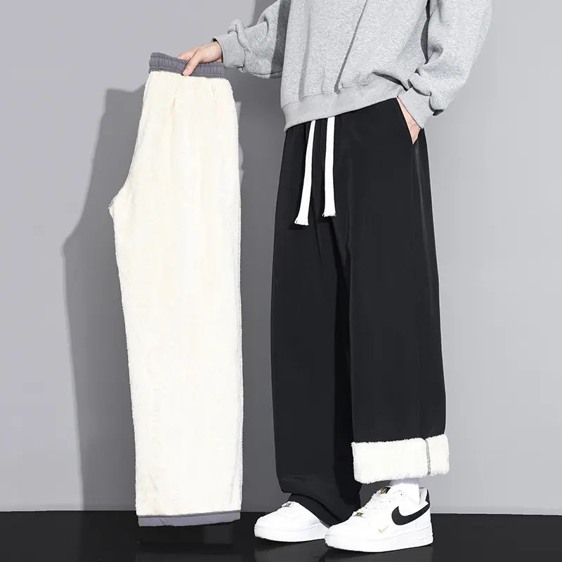 Herren Modische Relaxed Fit Fleece-Hose