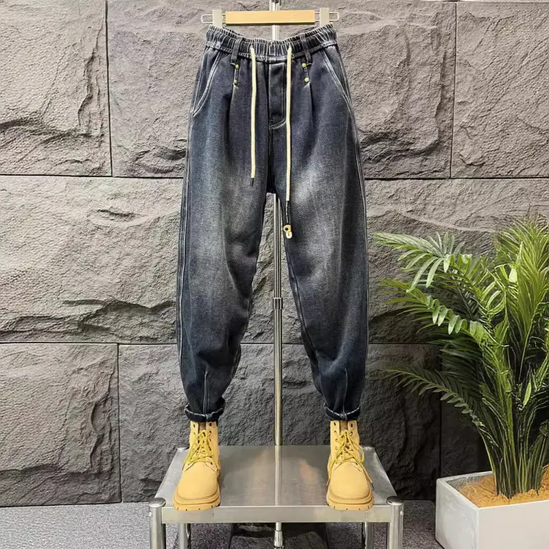 Herren Modische Ripped Jeans mit kreativen Patches Drune 1788342369