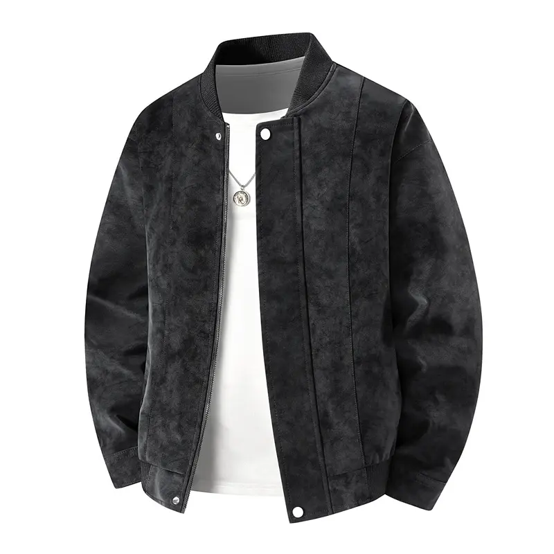 Herren Modische Softshelljacke mit hohem Kragen Drune