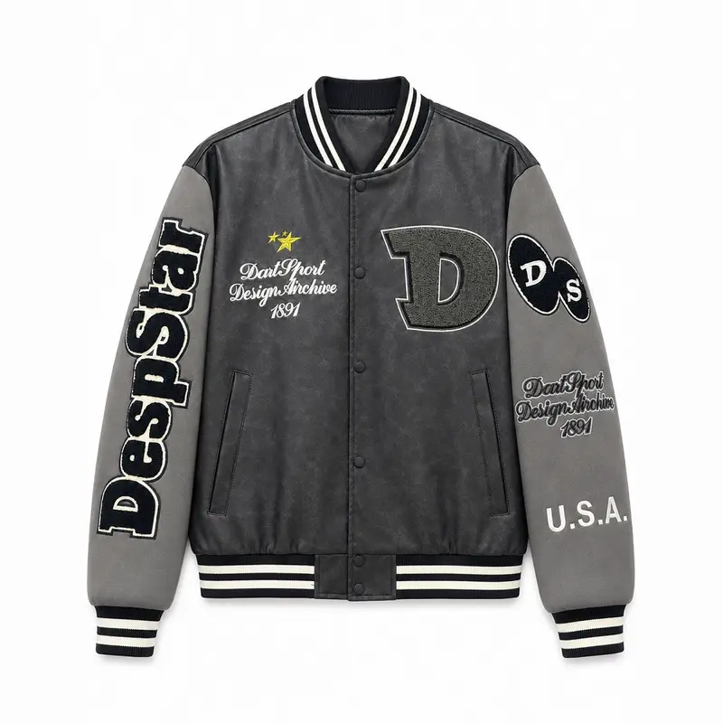 Herren Modische Steppjacke mit sportlichem Design Drune