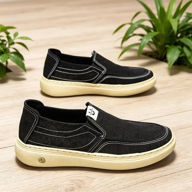 Herren Modische und komfortable Slip-On Freizeitschuhe Drune
