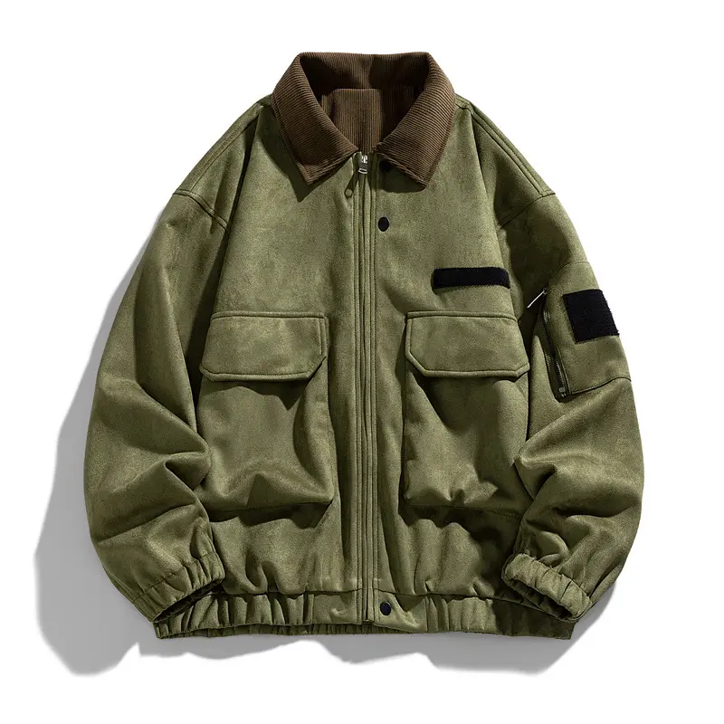 Herren Modische und vielseitige Utility-Jacke Drune