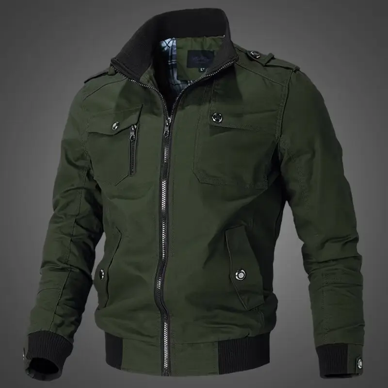 Herren modische Utility-Jacke Drune