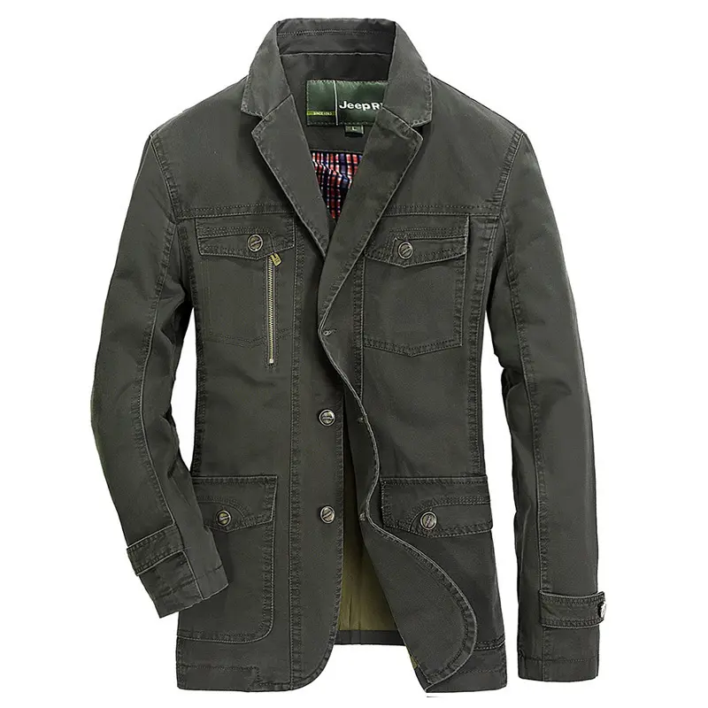 Herren Modische Utility-Jacke Drune 1788321727