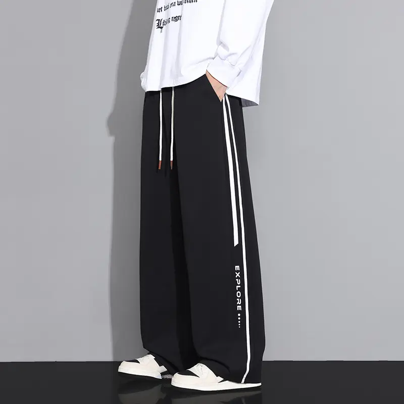 Herren Modische Weitgeschnittene Sporthose