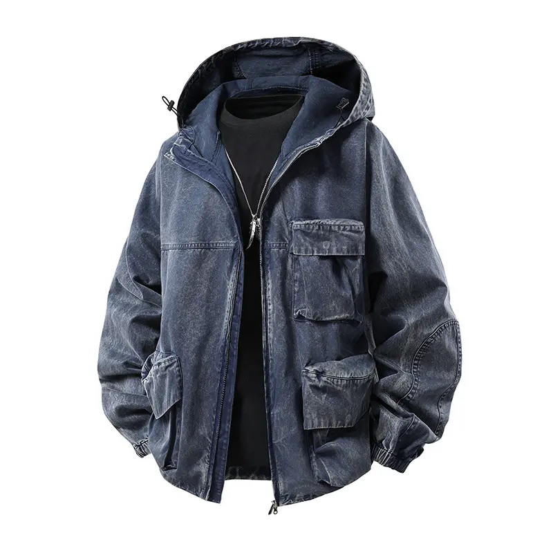 Herren Multifunktionale Cargojacke mit praktischen Taschen Drune