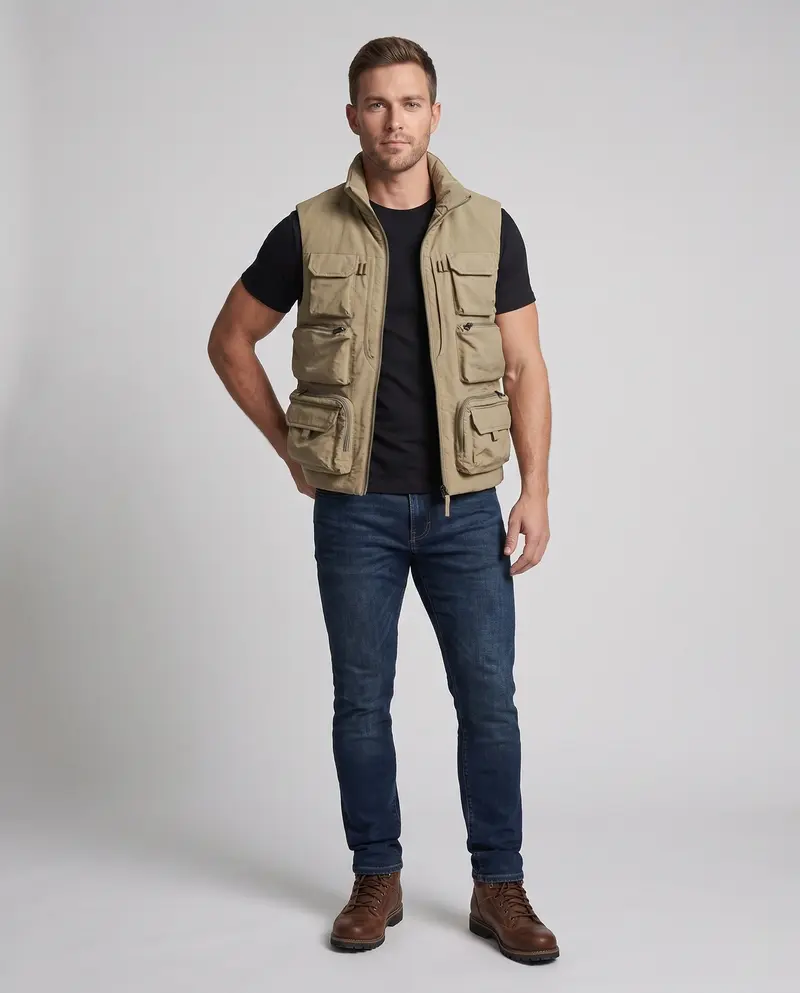 Herren Multifunktionale Outdoor-Weste Drune 1787797036