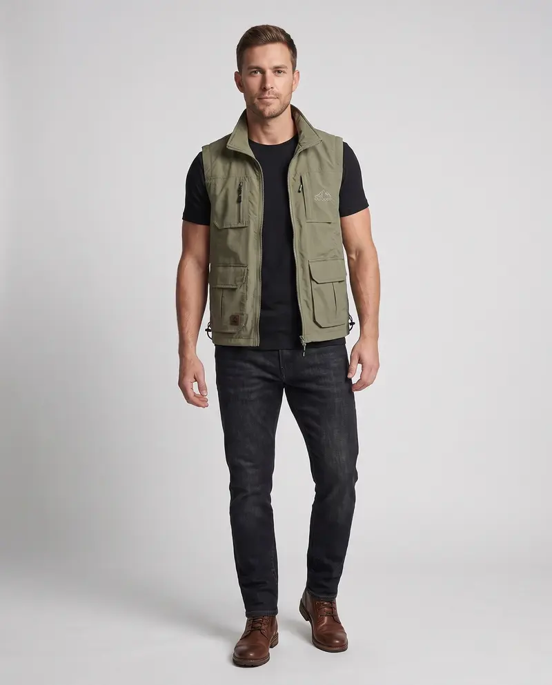 Herren Multifunktionale Outdoor-Weste Drune 1787797927