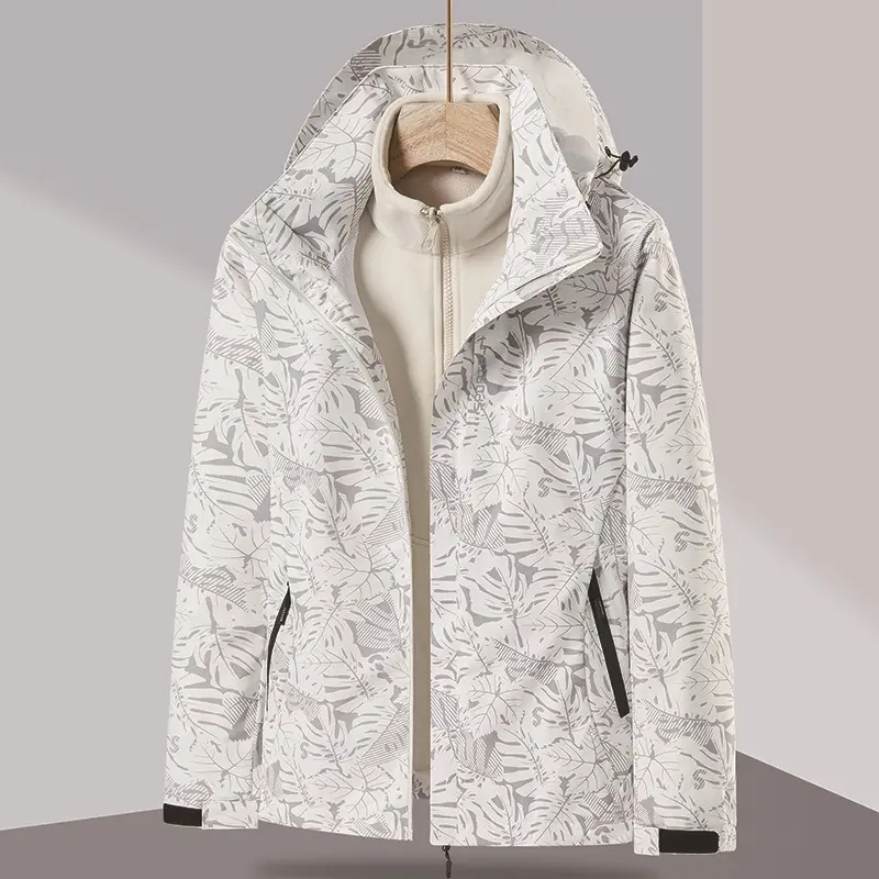 Herren Multifunktionale Übergangsjacke mit Reißverschluss Drune