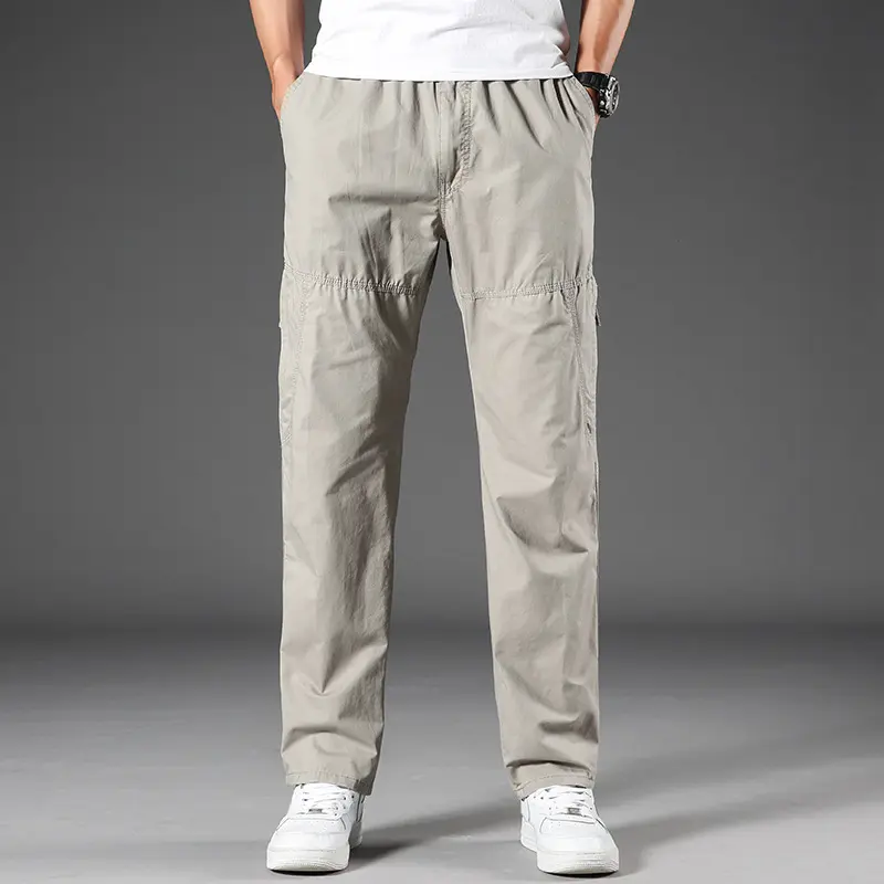 Herren Multifunktions-Cargohose mit elastischem Bund Drune