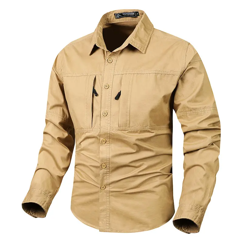 Herren Outdoor-Hemd mit praktischen Taschen