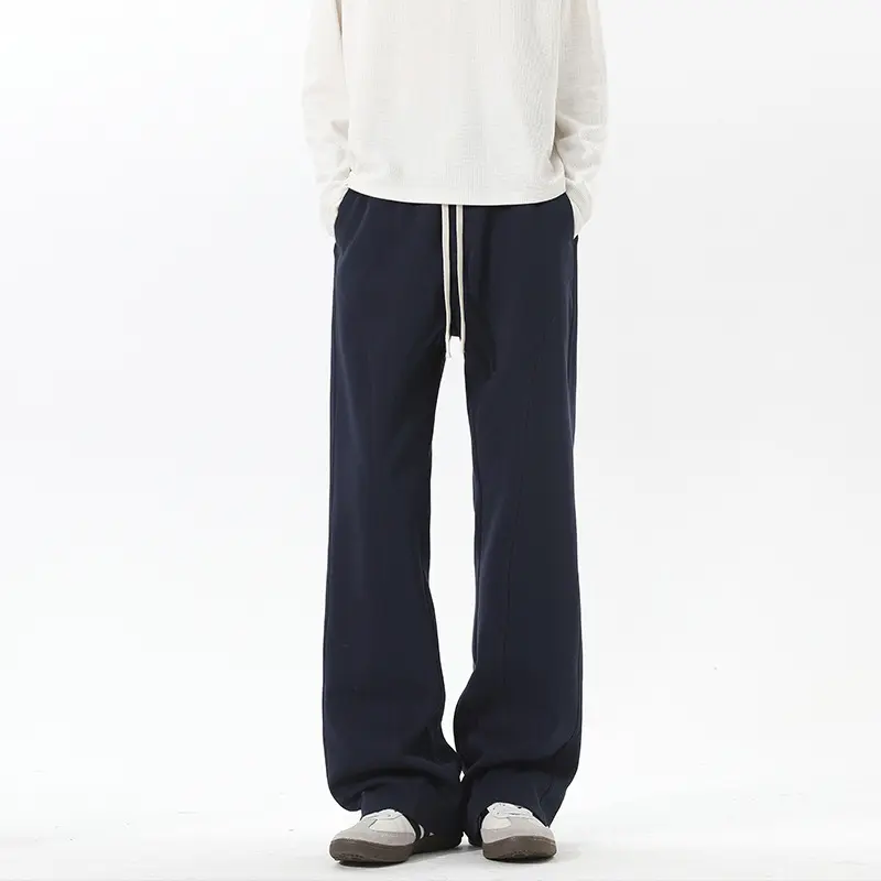 Herren Oversize‑Sweathose im Baggy‑Cut mit Tunnelzug und dekorativen Nähten Drune