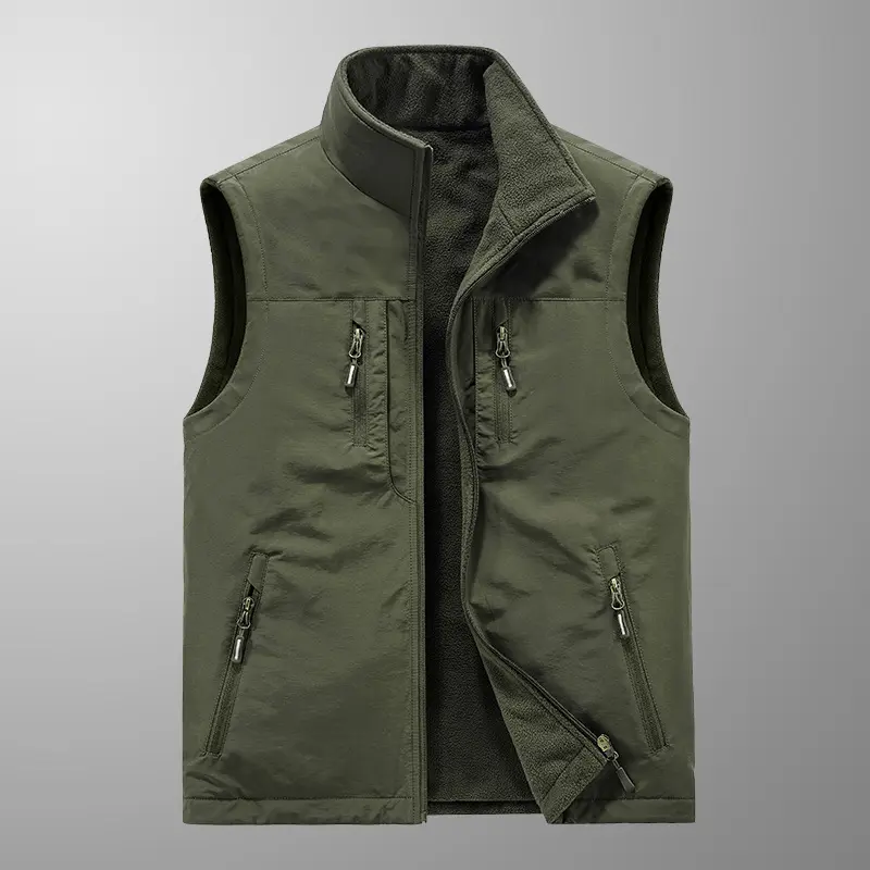 Herren Praktische Fleece-Weste Drune
